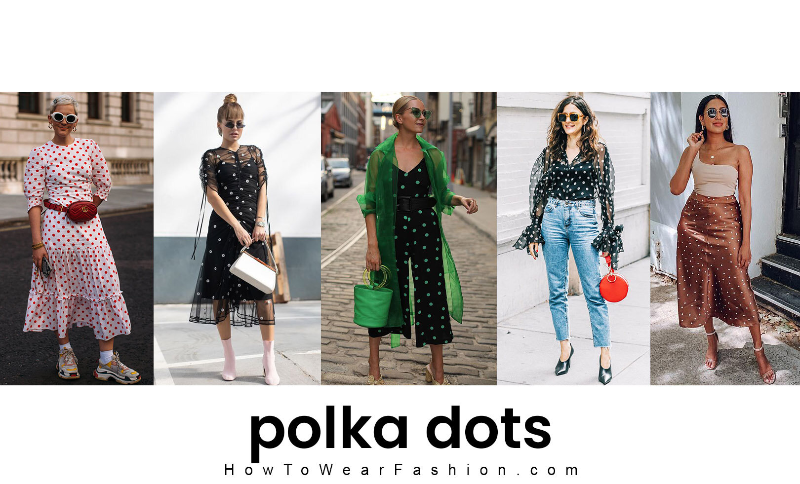 Polka dots spring to life this season
