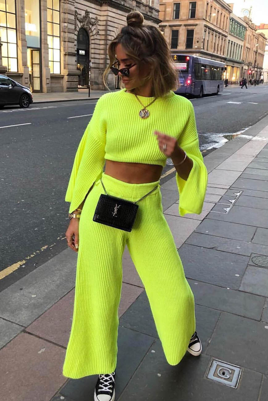 Tall Neon Dress Pants  boohoo