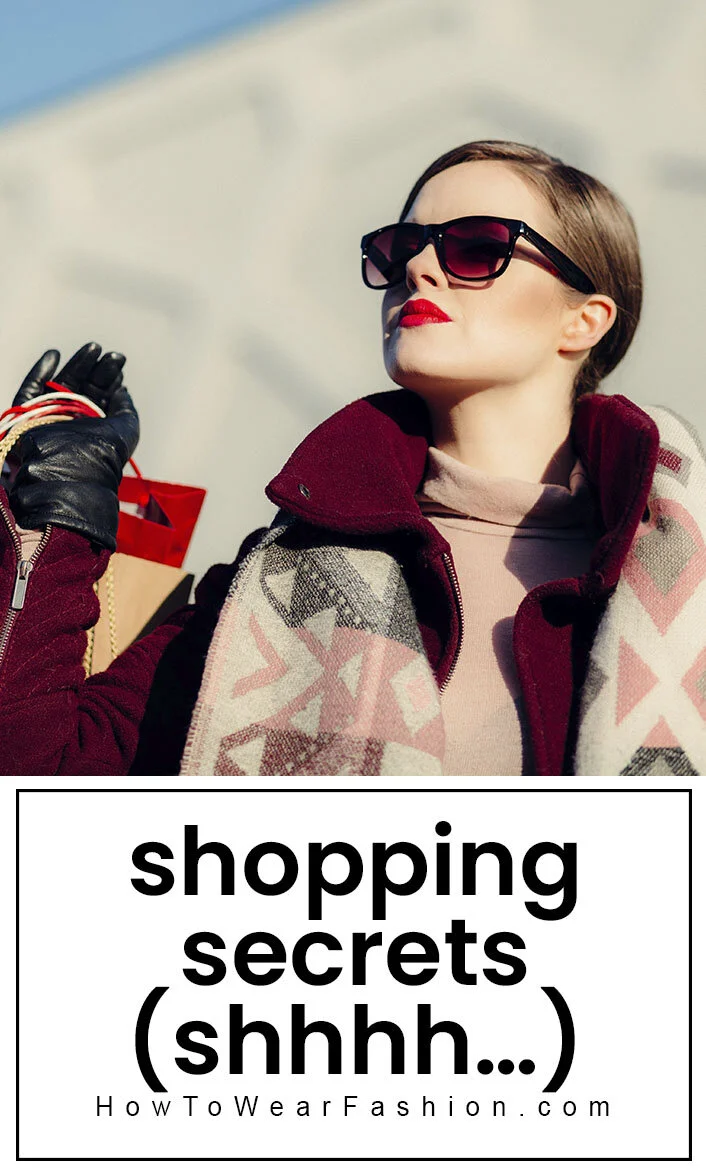 Shopping secrets (shhhh…)