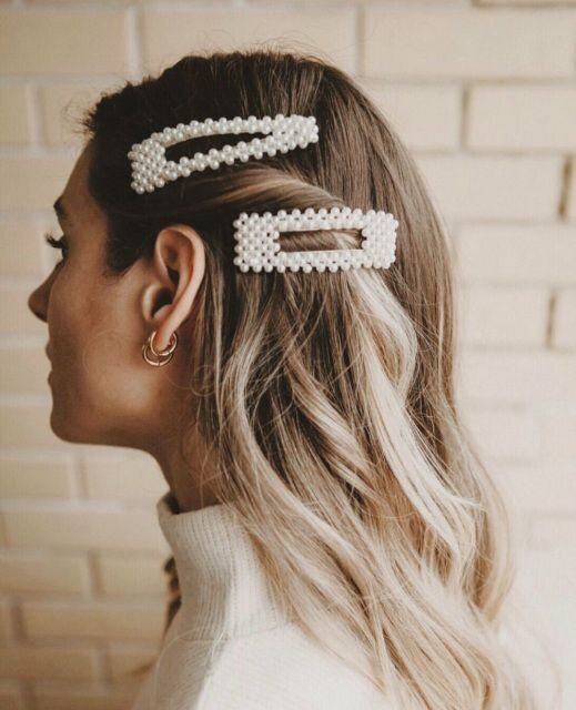 Pearl Embellished Hair Clip – Soho Style