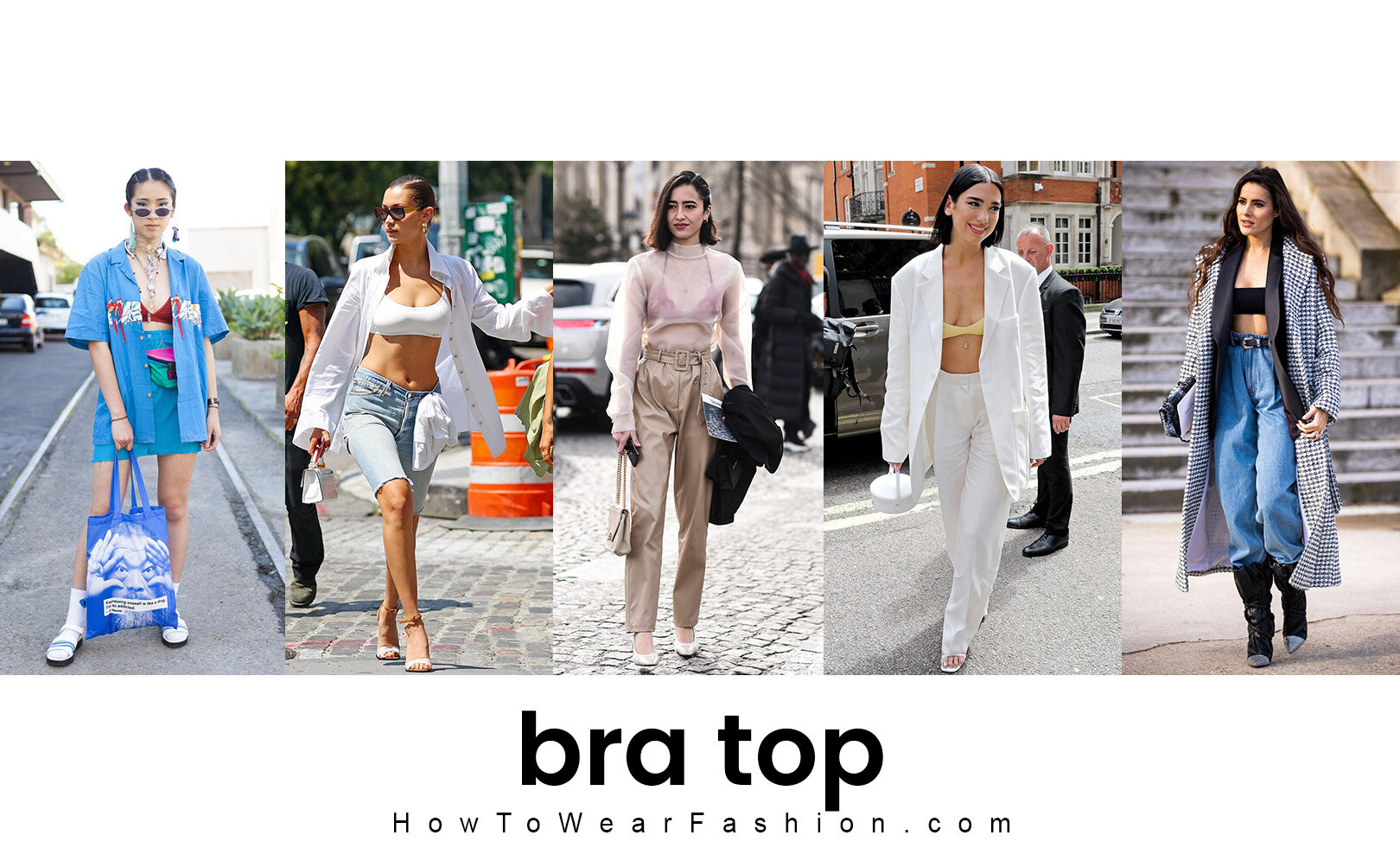 SPRING 2020: Bra + Blazer Chic Outfit
