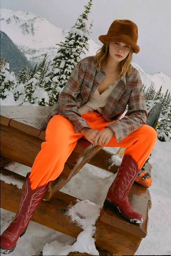 pants with cowboy boots