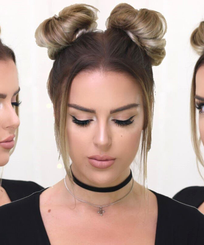 The Ultimate Guide to Space Buns | HOWTOWEAR Fashion The Ultimate Guide to Space Buns | HOWTOWEAR Fashion
