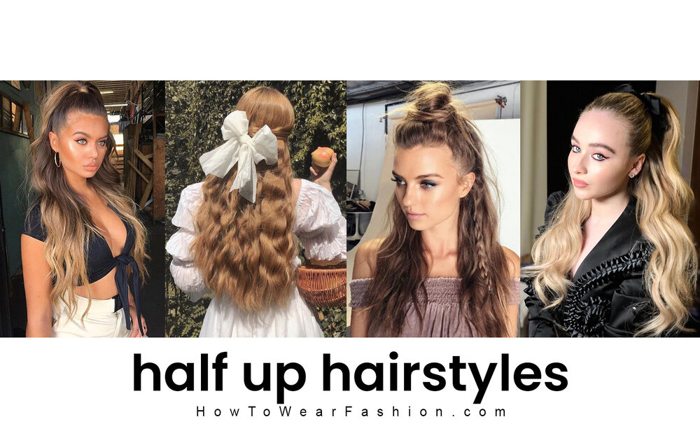 The Ultimate Guide to Half Up Hairstyles | HOWTOWEAR Fashion