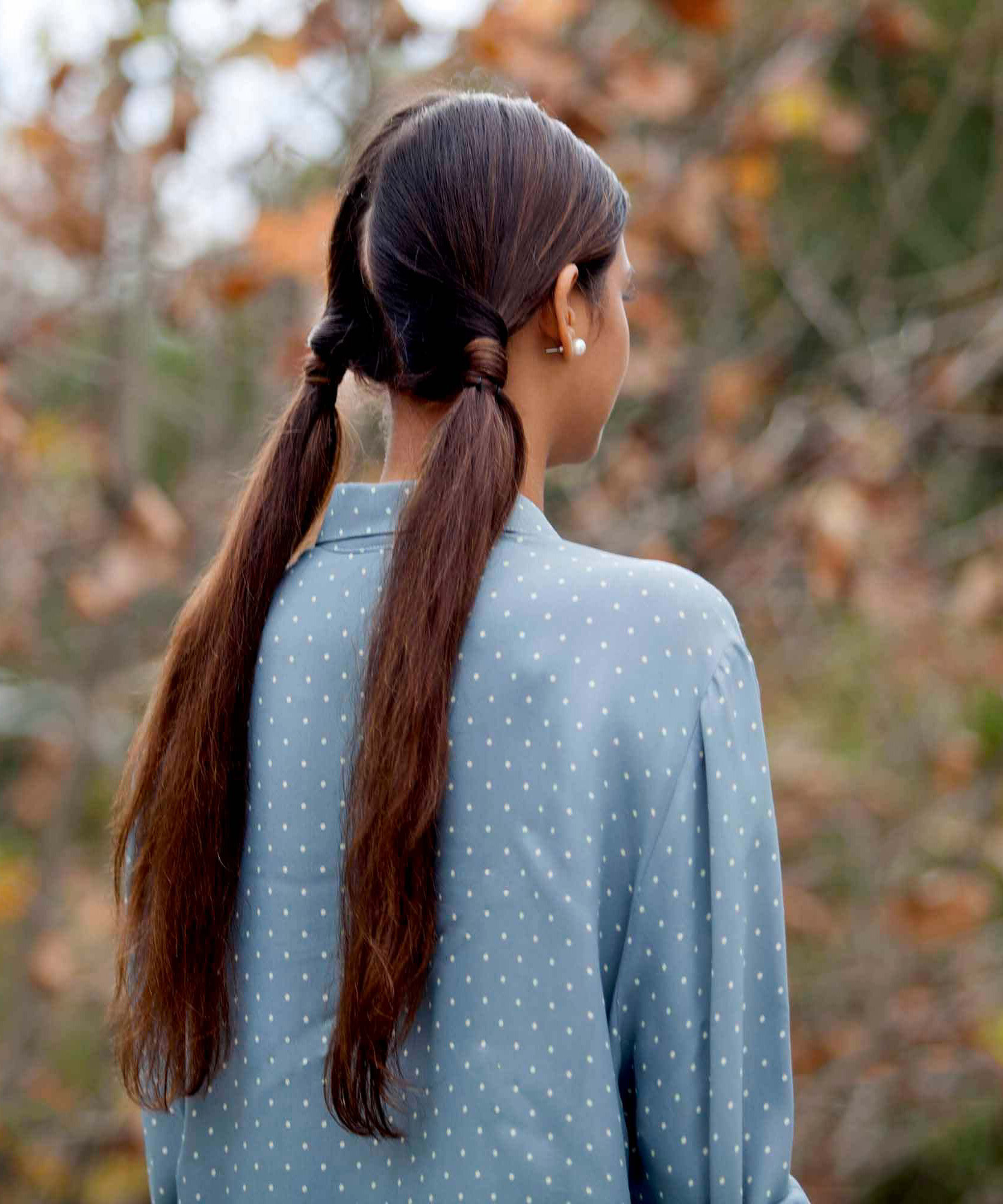 Two-Tone Cute Low Side Pigtails