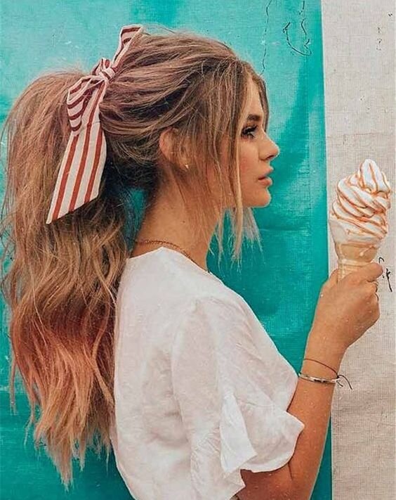 Winter Trend: Hair Ribbons - Organized Mess