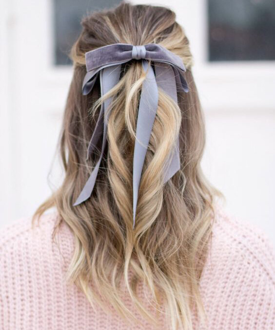 17 Unexpected Ways to Wear Ribbons in Your Hair - Uptown Girl