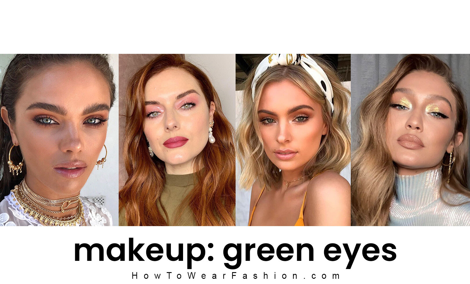 Makeup Green Eyes Howtowear Fashion