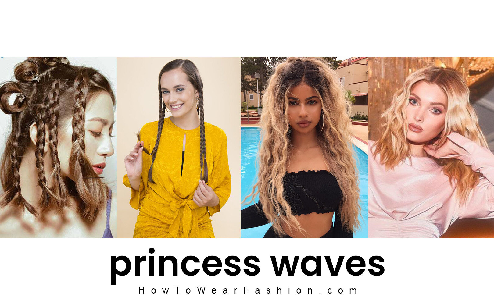 Heatless hair: princess waves | HOWTOWEAR Fashion