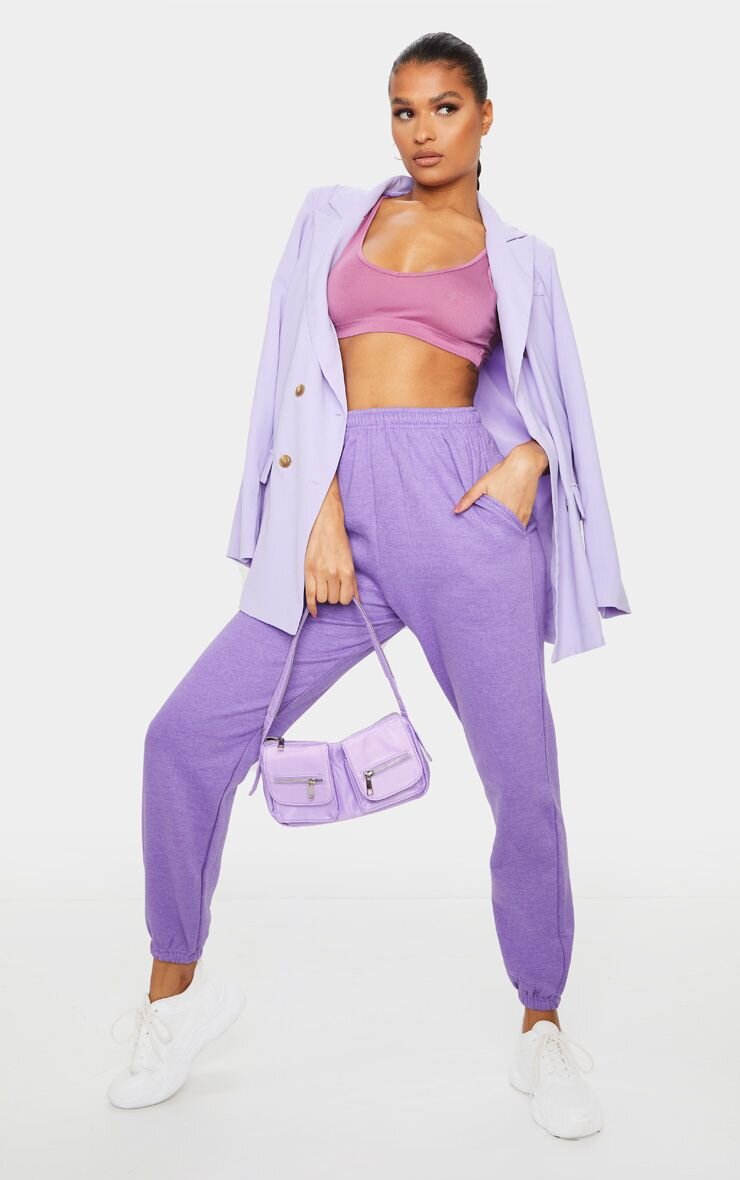 How to Wear Purple PantsStylish Outfit Ideas  Who What Wear