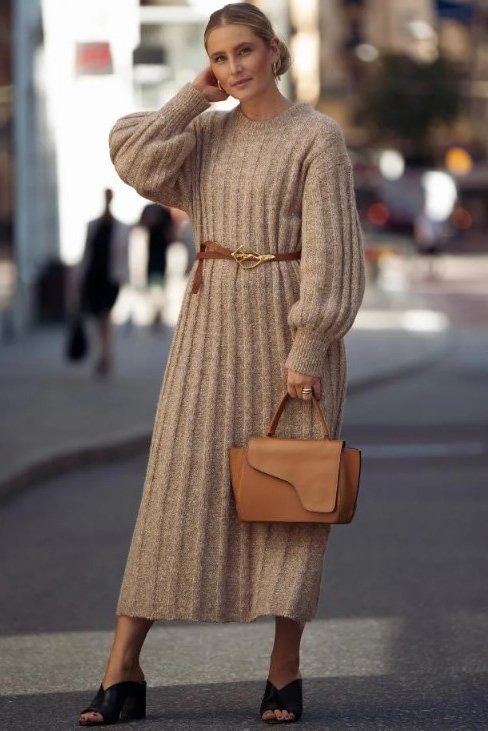 Tan Dress Outfit Ideas Tan Dress Outfit Ideas