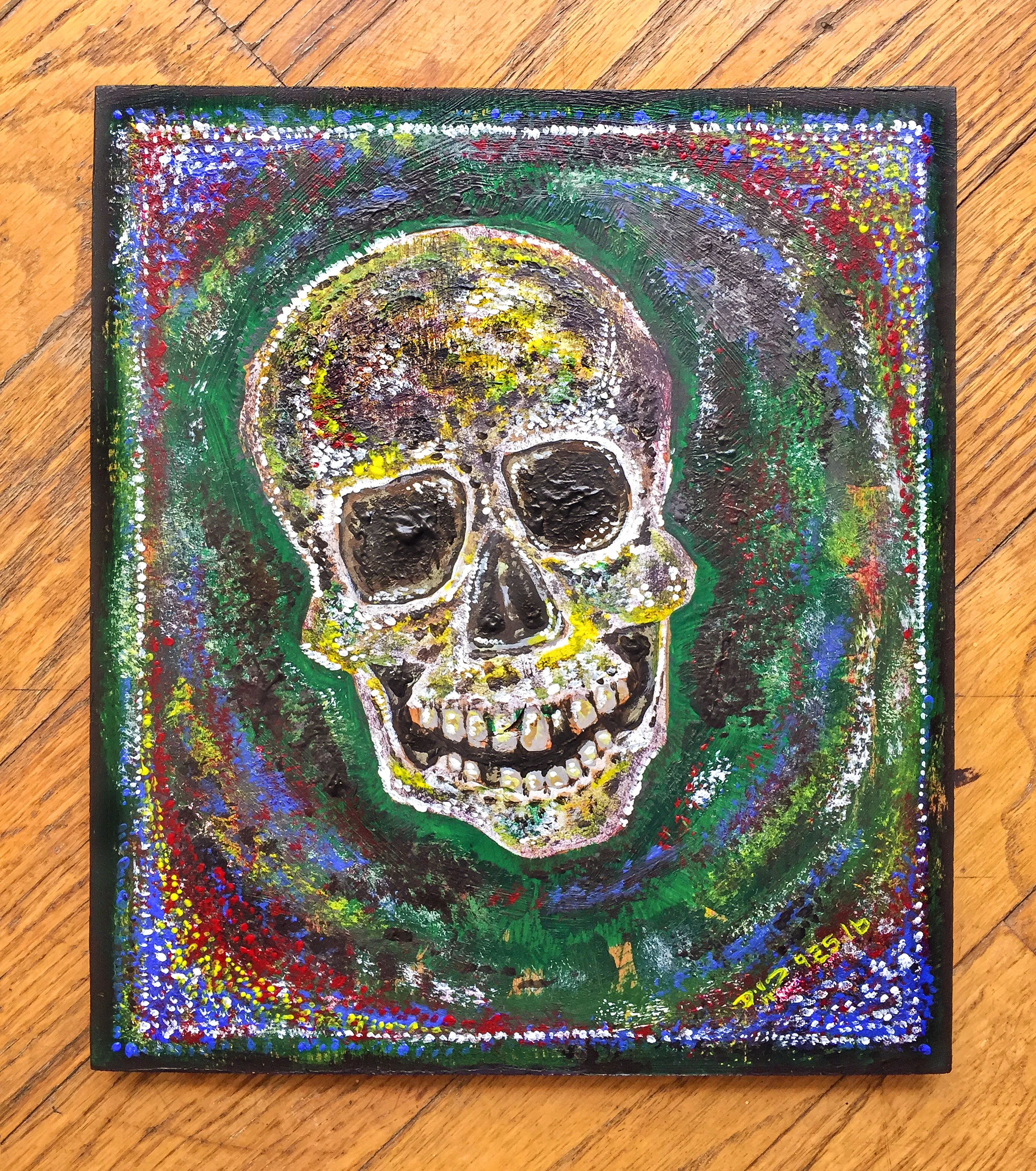 Acrylic on Wood.