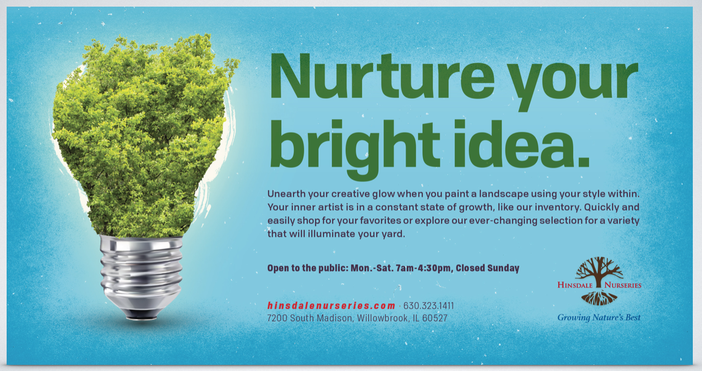 Hinsdale Nurseries - Branding Campaign