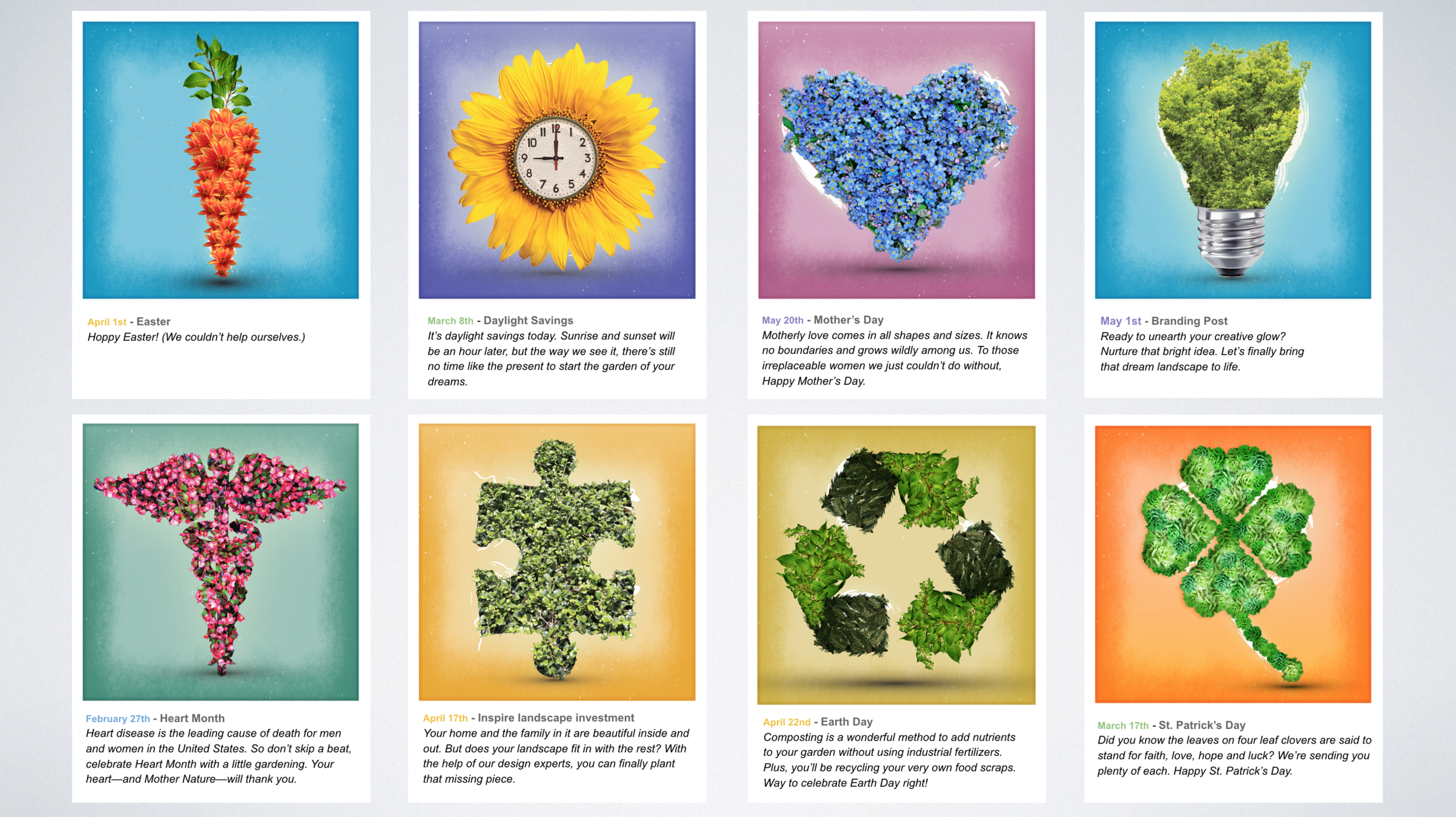 Hinsdale Nurseries - Branded Social Posts