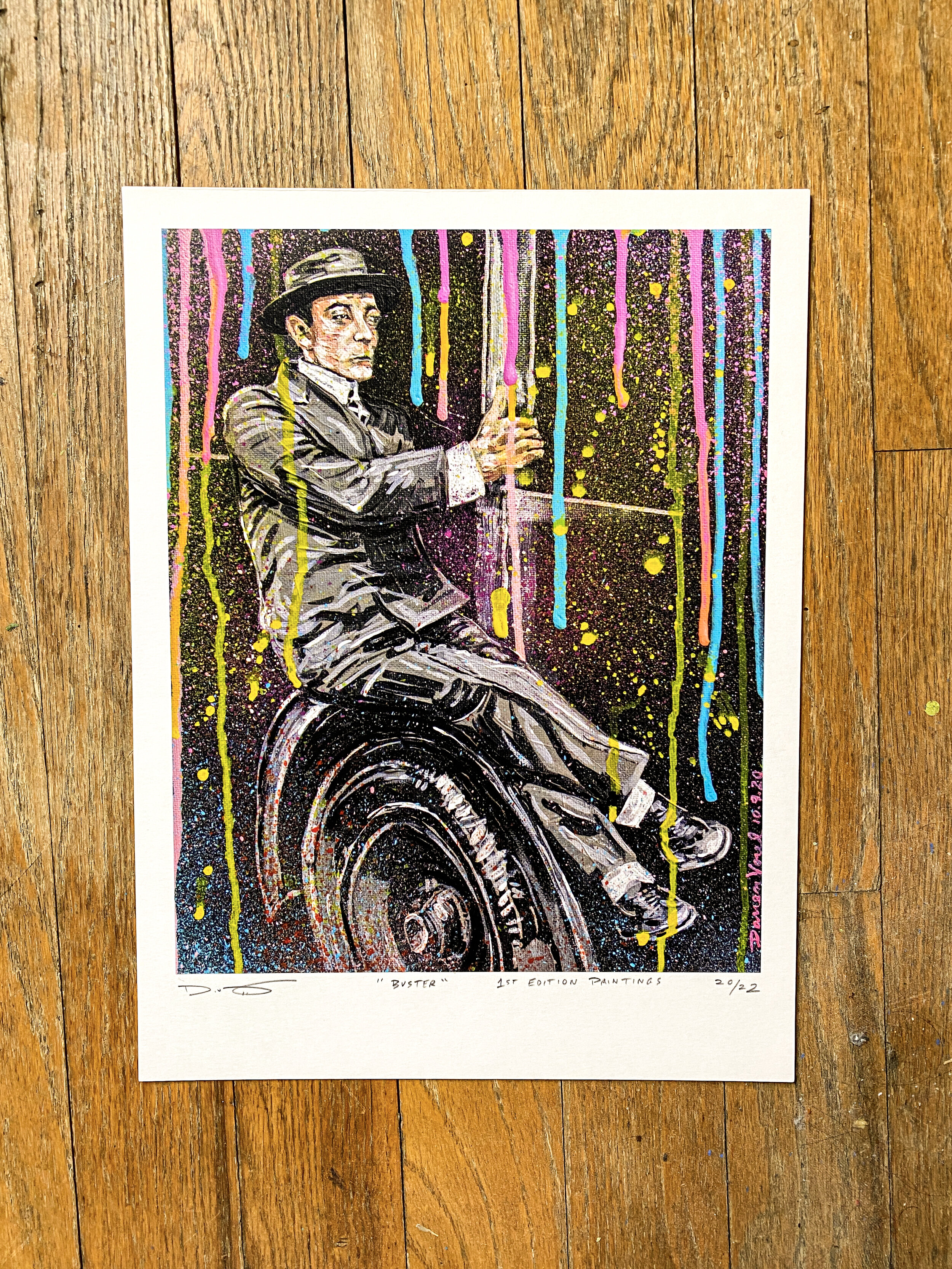 1st Edition Paintings Print - 9x12 BUSTER Print