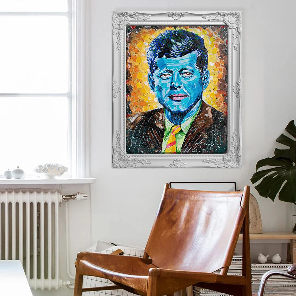 JFK - 16x20 Poster Print