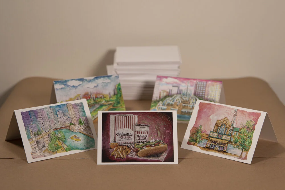 Greeting Cards - Chicago - Set of 5 cards