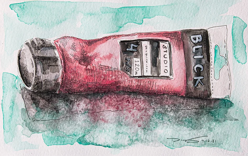 Sketchbook Series - Paint Tube