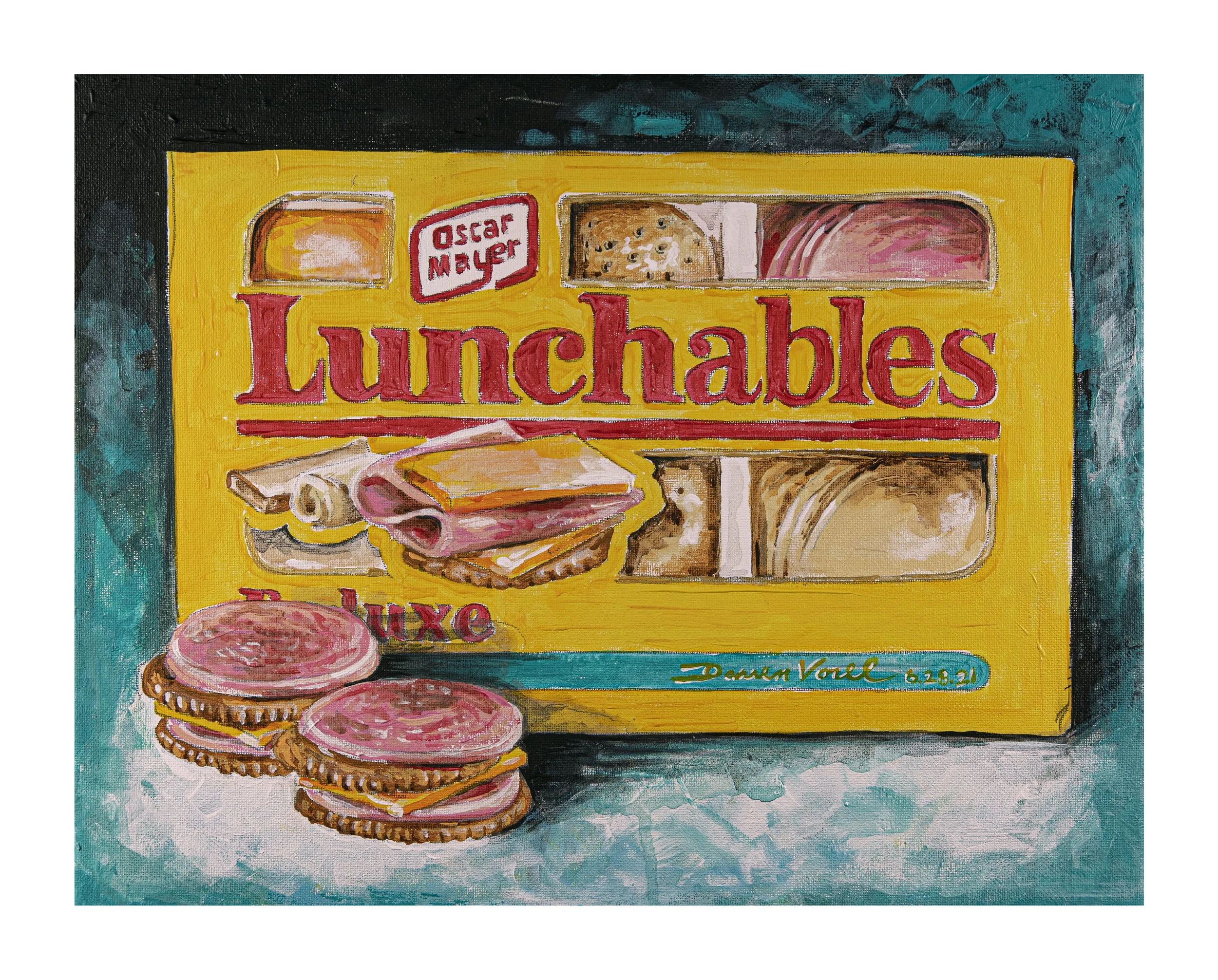 2nd Edition Paintings - 8x10 Archival Giclee Print - Lunchables