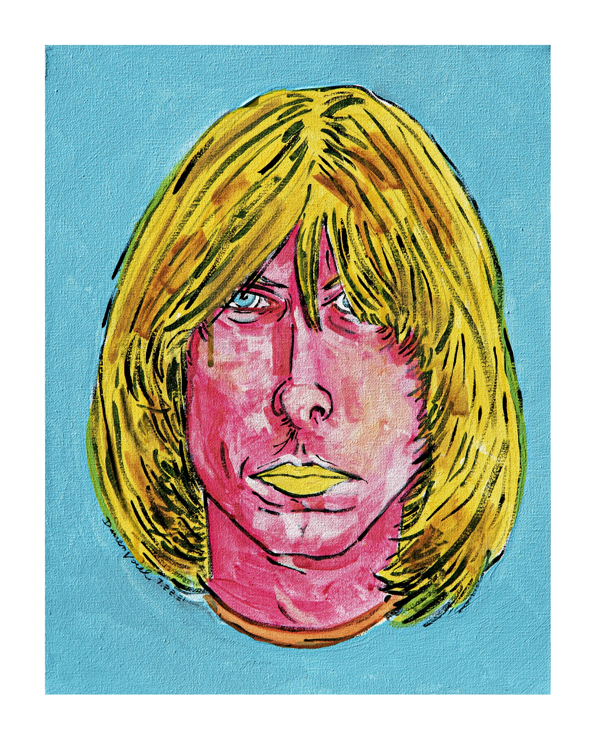 2nd Edition Paintings - 8x10 Archival Giclee Print - Johnny Ramone