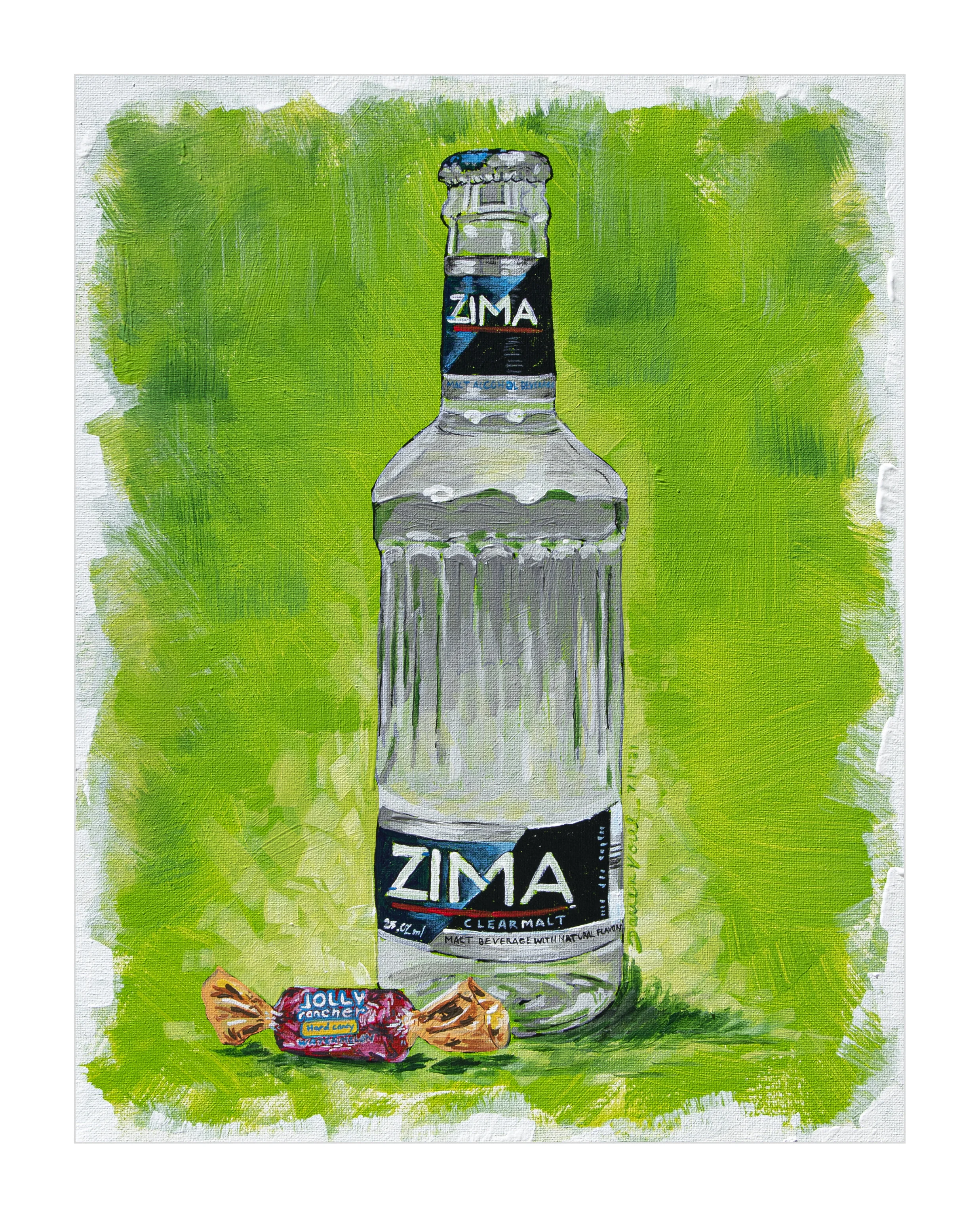 2nd Edition Paintings - 8x10 Archival Giclee Print - Perfect Pairings Zima
