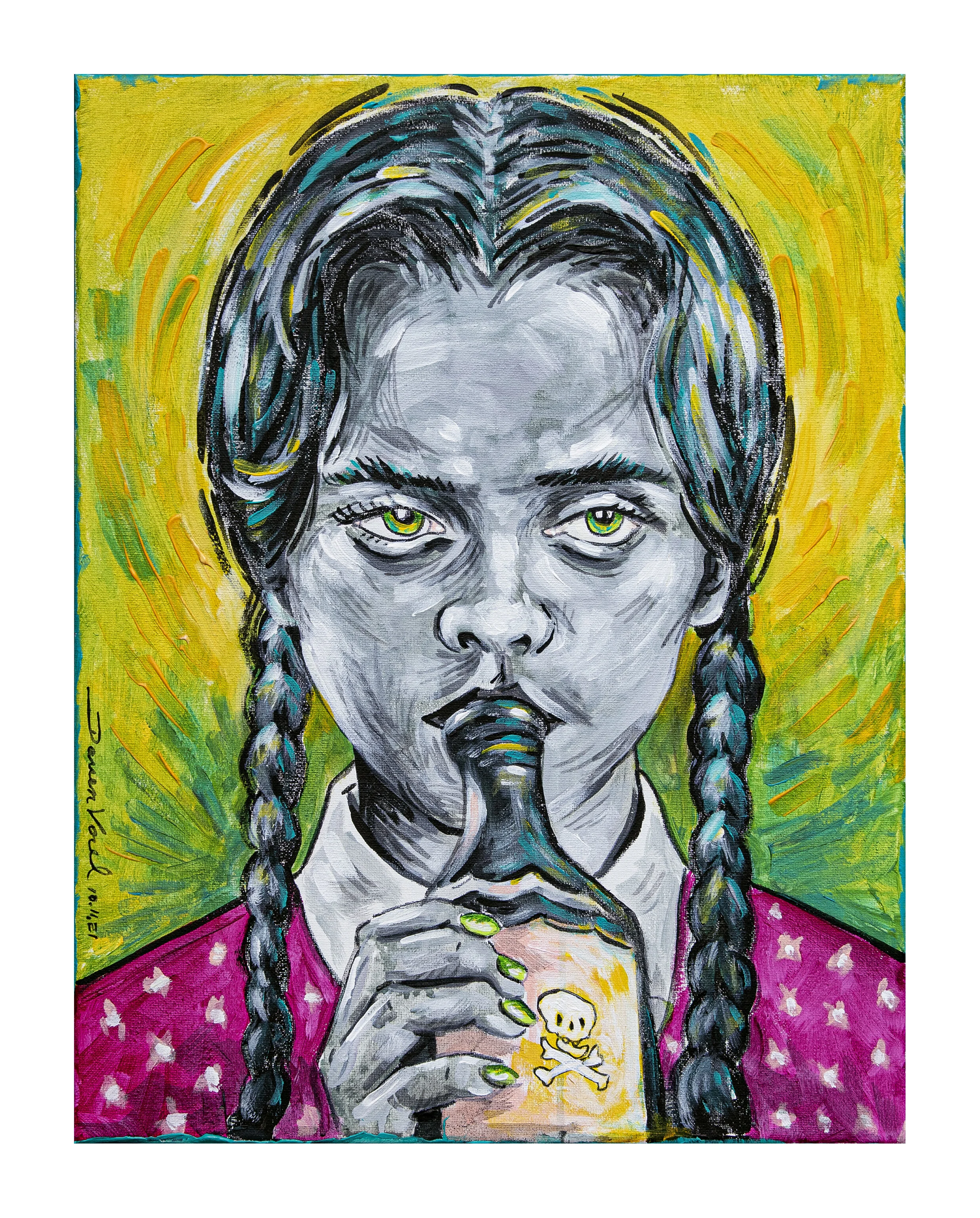 2nd Edition Paintings - 8x10 Archival Giclee Print - Wednesday
