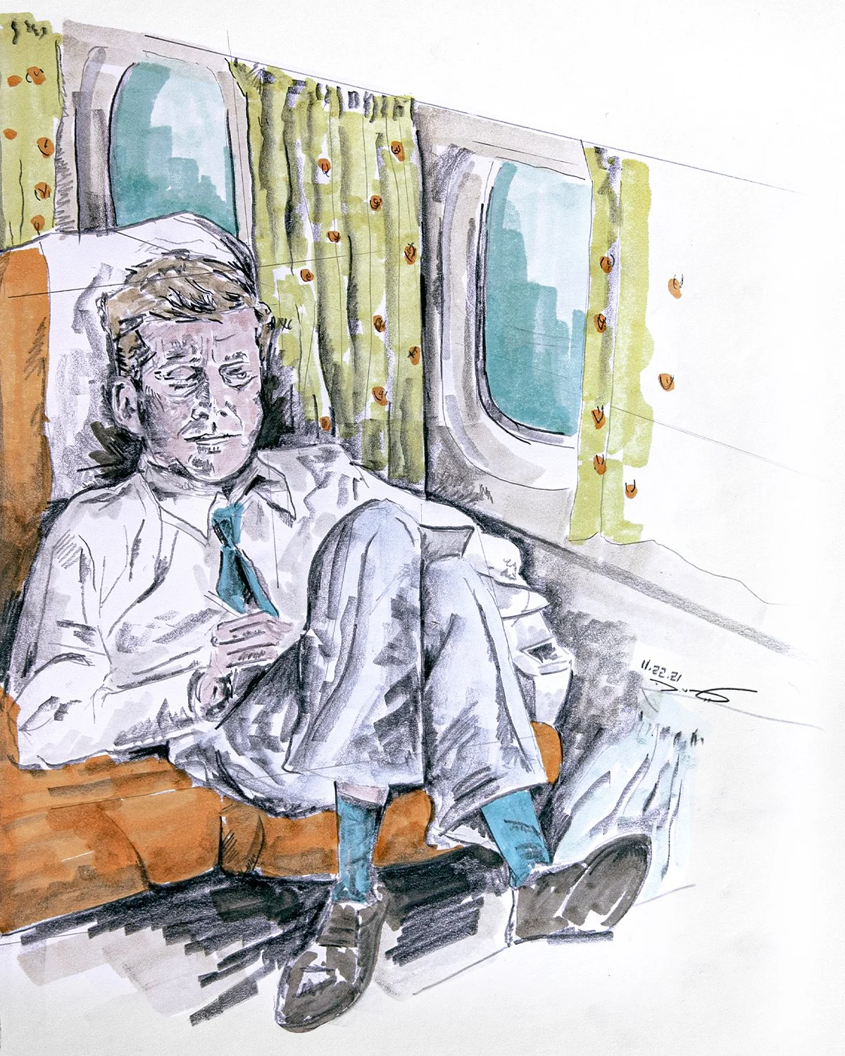 JFK 2021 - 9x12 Markers