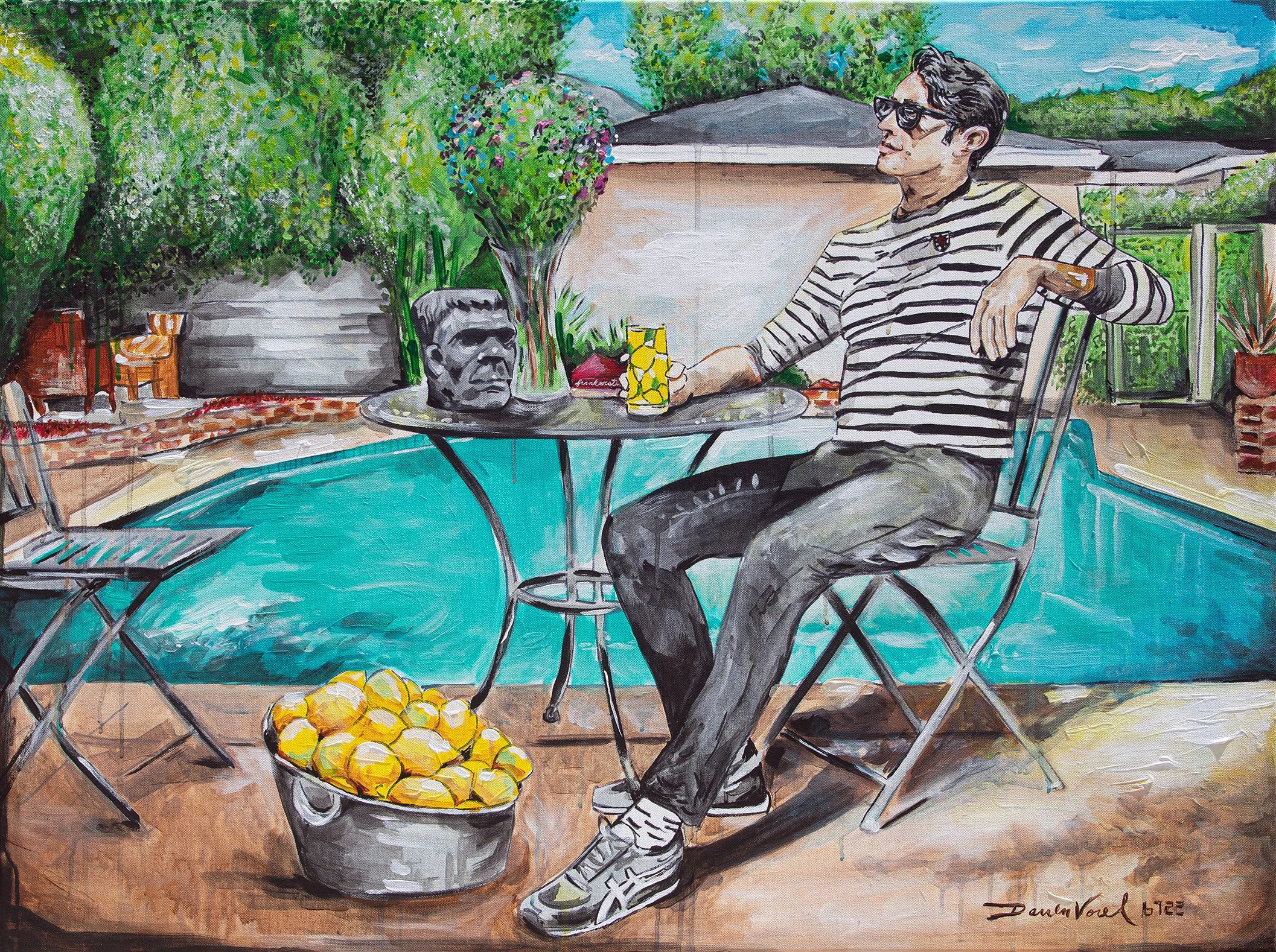 Jason Link -  40x30 Acrylic Painting