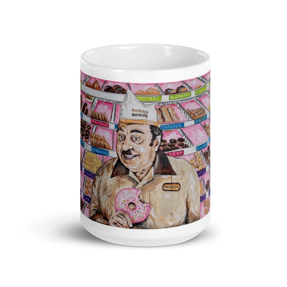 Time To Make The Donuts - White glossy mug