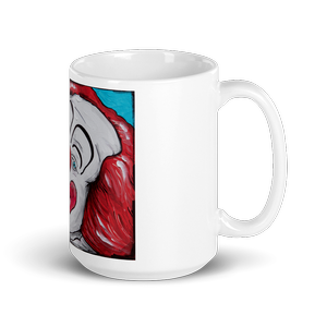 Bozo The Clown - White glossy mug — Darren Vorel