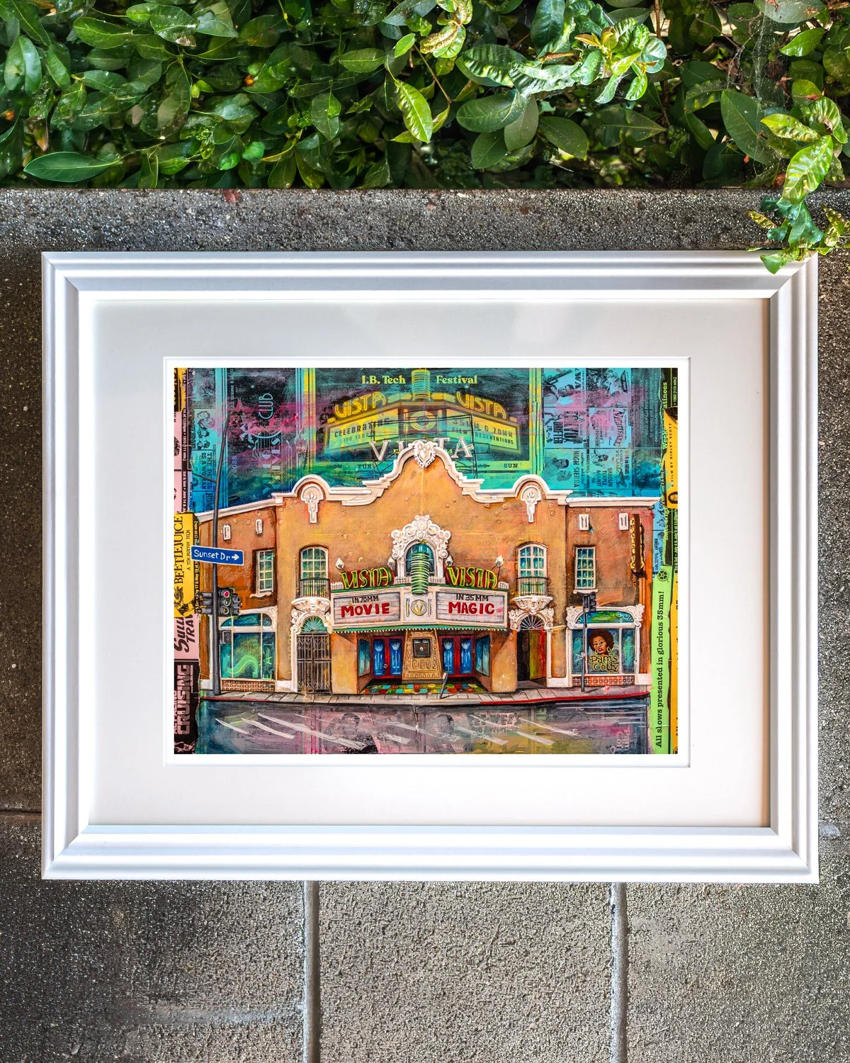 🔥 NEW 🔥 - The Vista Theater Hollywood - 11x14 Fine Art Print