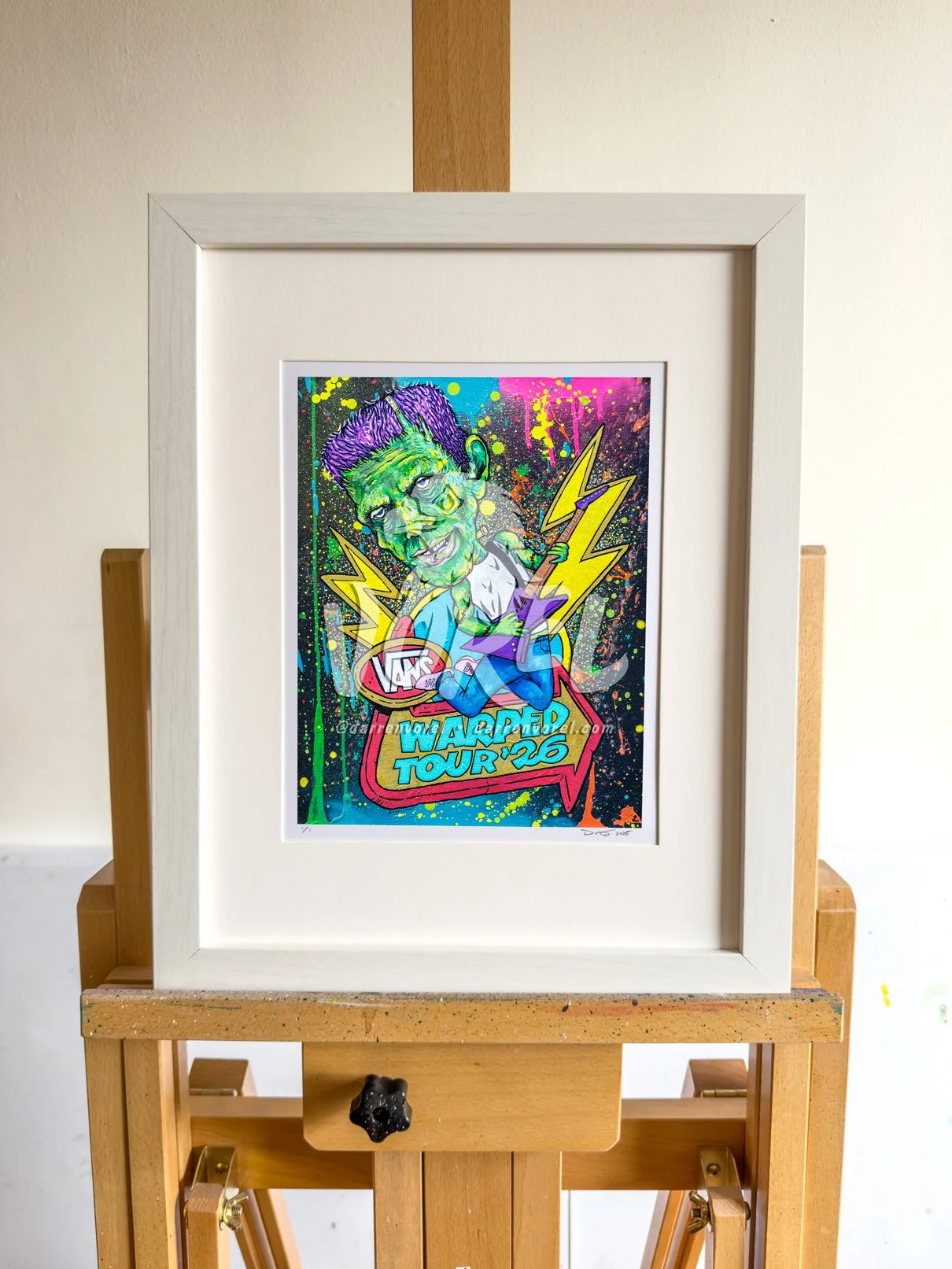 🔥 NEW 🔥 - 8x10 Archival Giclee Print - Frankenstein D.C.