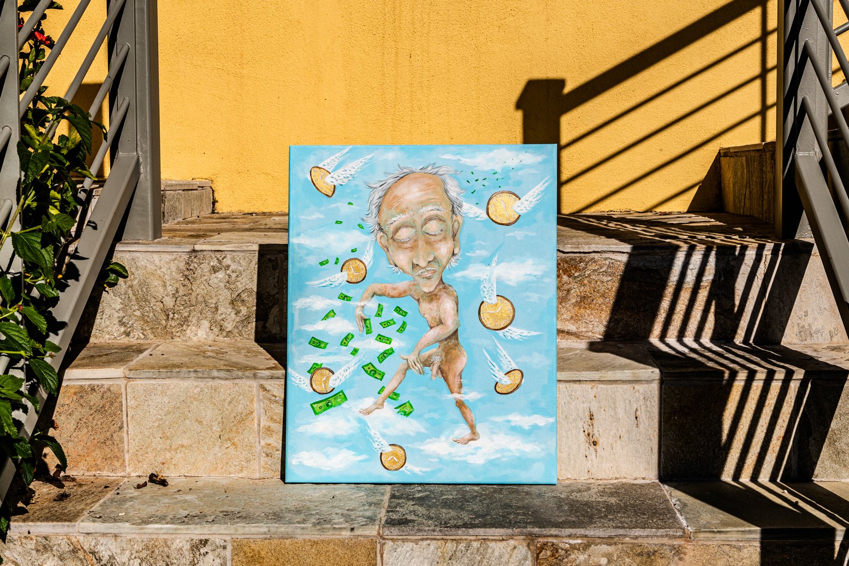 🔥 NEW 🔥 - You Can't Take It With You- 16x20 Acrylic Painting