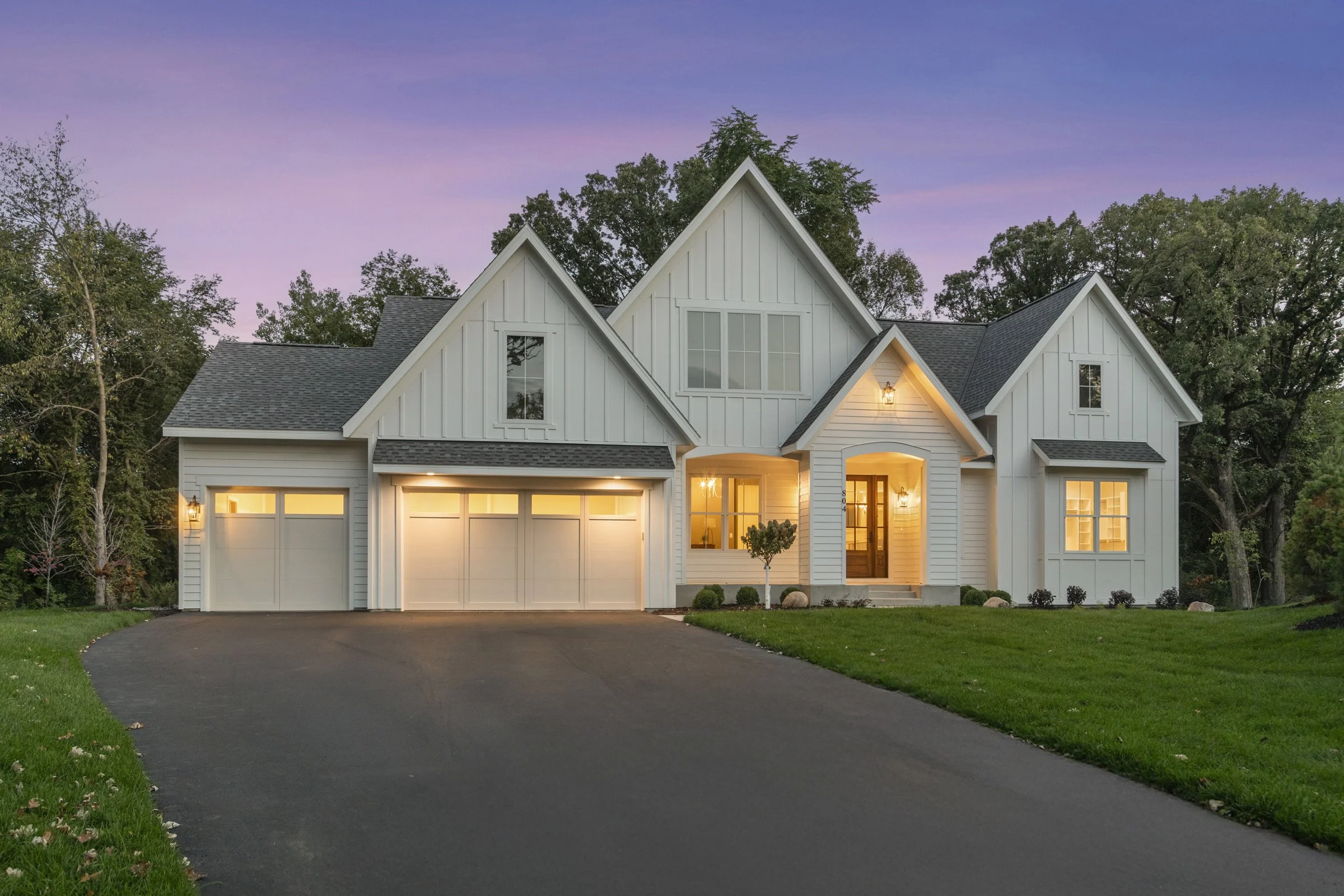 SD Custom Homes | 804 Great Oaks Trail - Twilight - 004.jpg