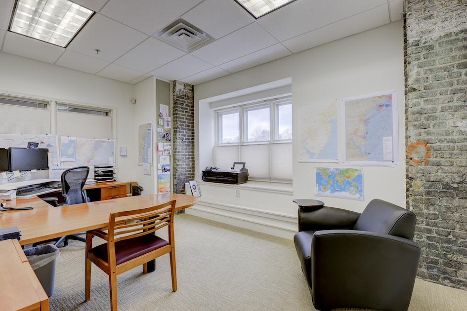 An example of one of the interior offices of 40 West Evergreen.