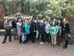 Nature Outside the Classroom:  PAISBOA Sustainability Group Meets at The Philadelphia School