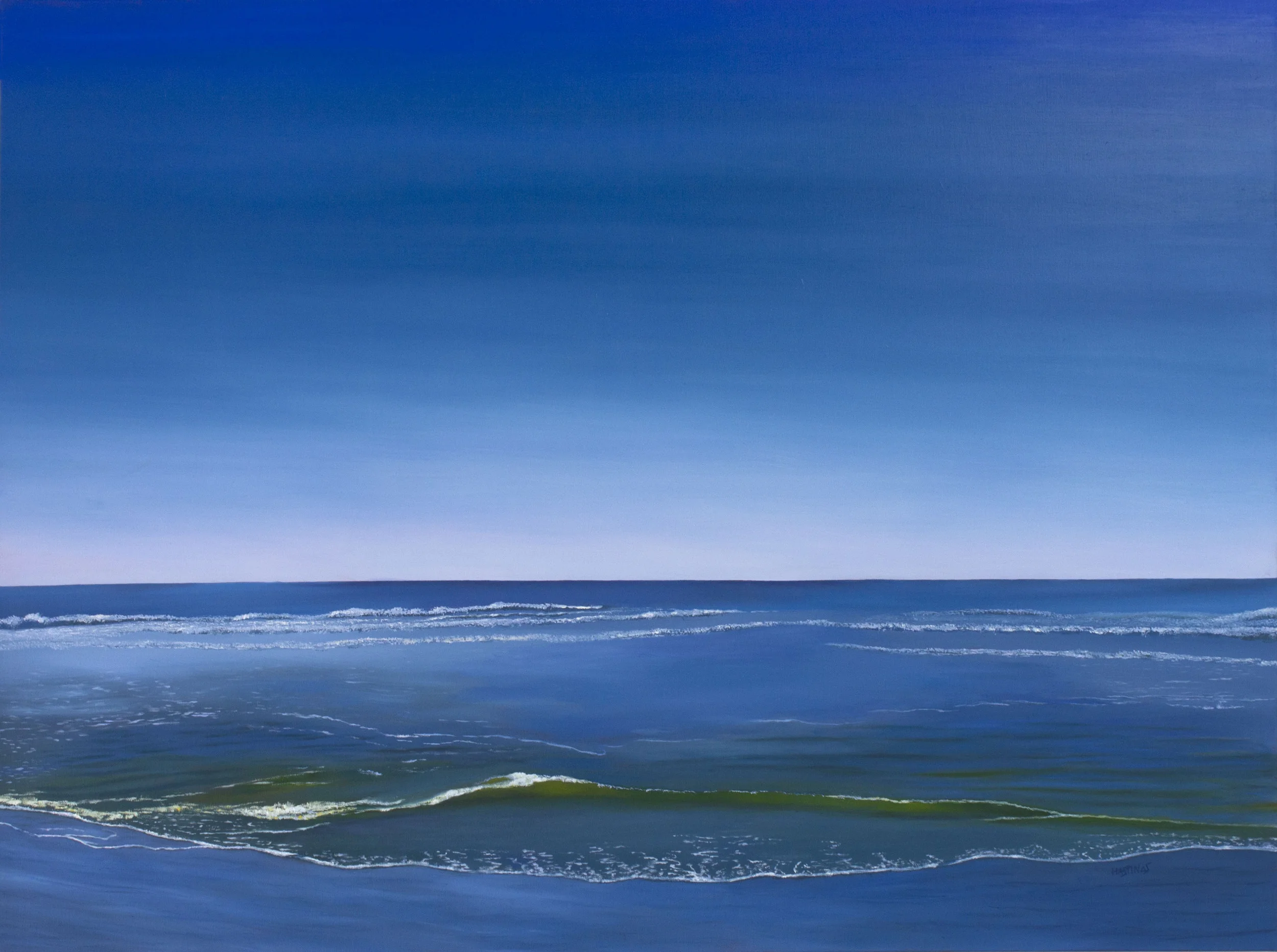 Watching the Sea Roll In