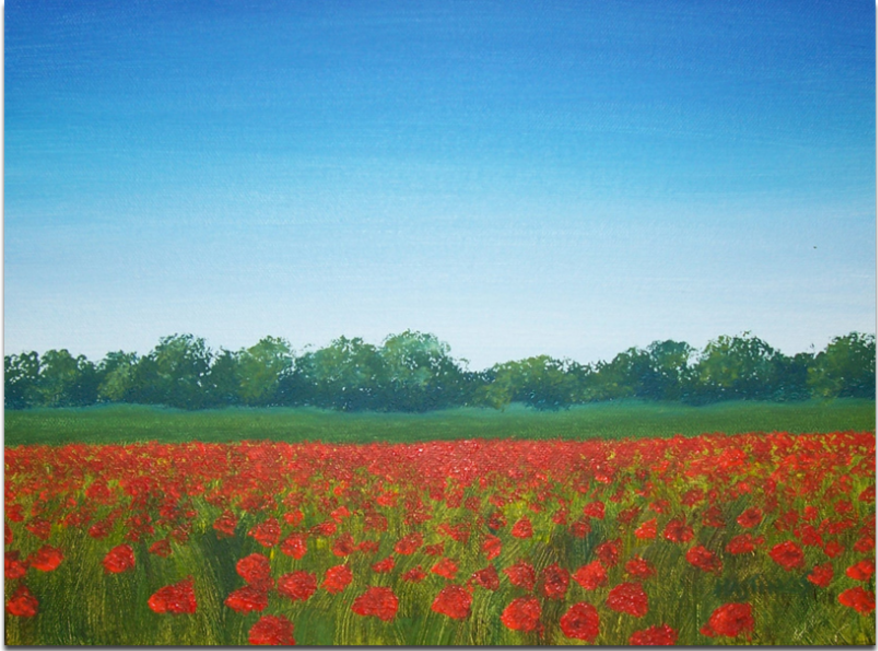 Tuscan Poppies