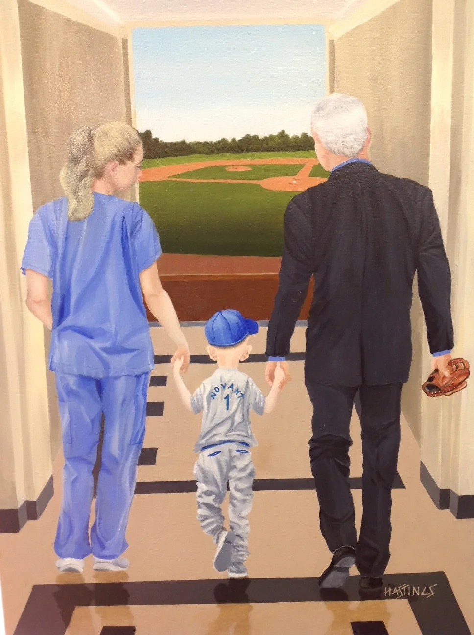  Dream Team for Novant Health Executive Office, 36 x 24 