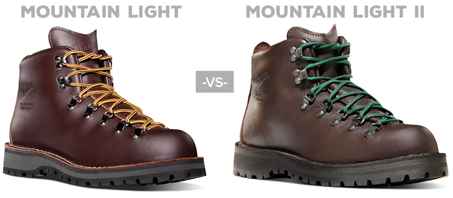 Danner Mountain Light vs Mountain Light 