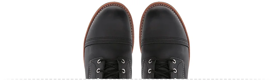 Cap toe boots: Red Wing Iron Ranger ( Amazon )
