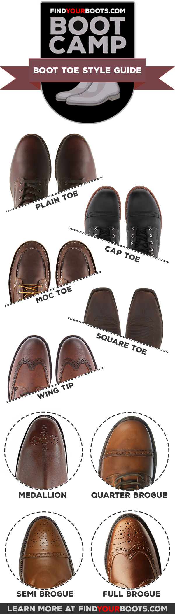 boot toe styles