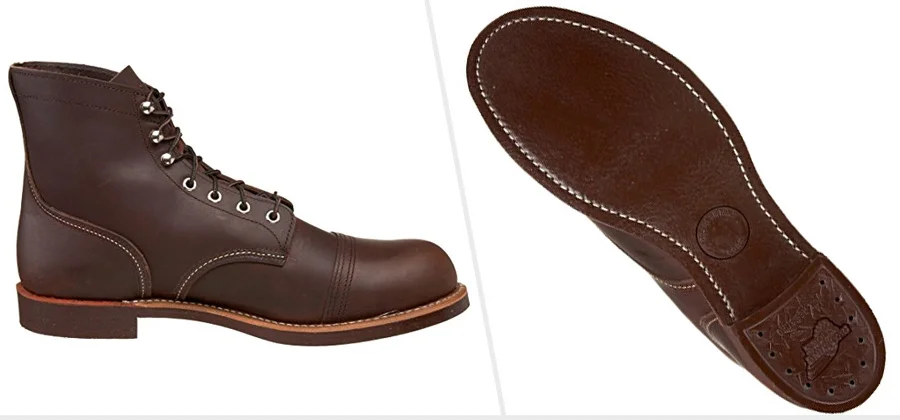 Cork Nitrile Boots: Red Wing Iron Ranger ( Amazon )