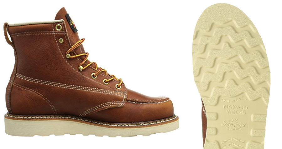 chippewa boots wedge sole