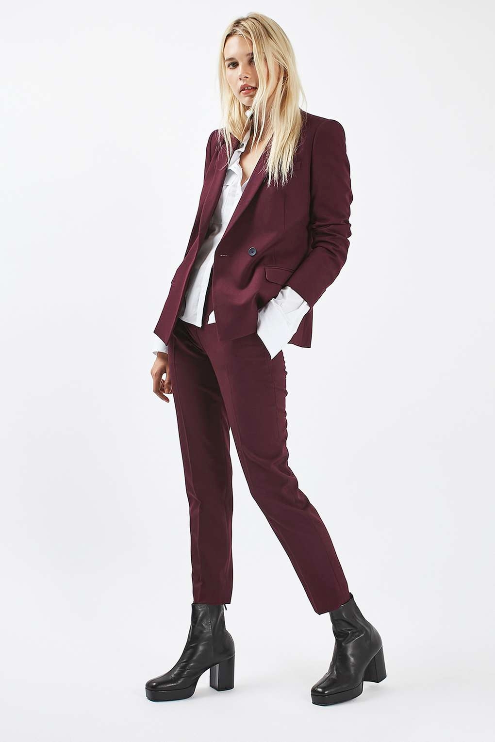 Topshop PETITE Tailored Suit Jacket and Trousers