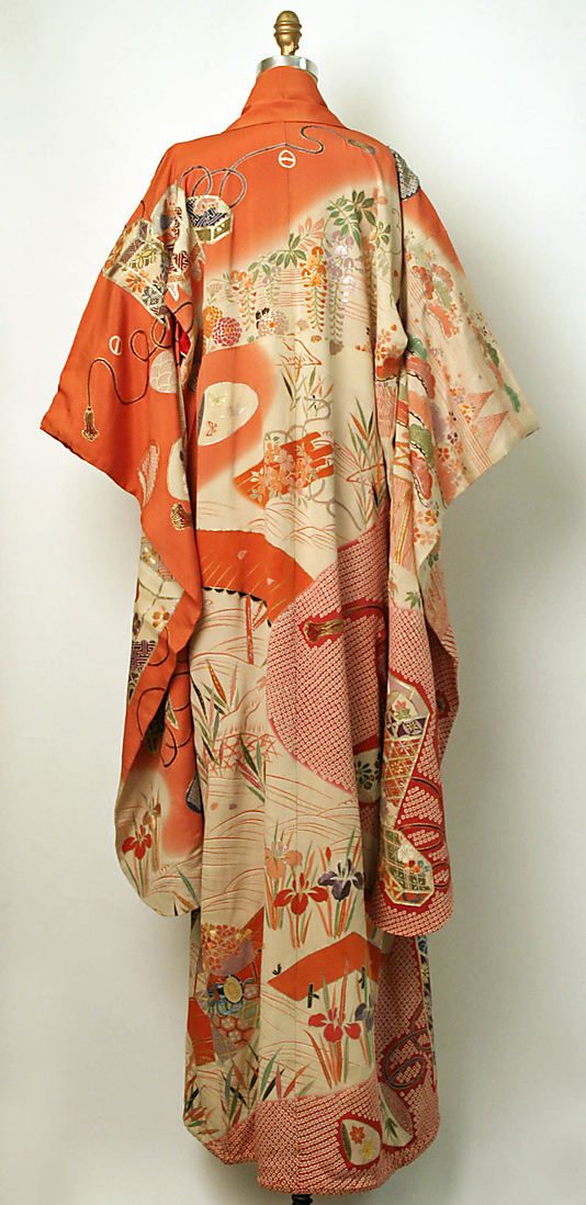 Kimono (Furisode) Date: 20th century Culture: Japanese Medium: silk