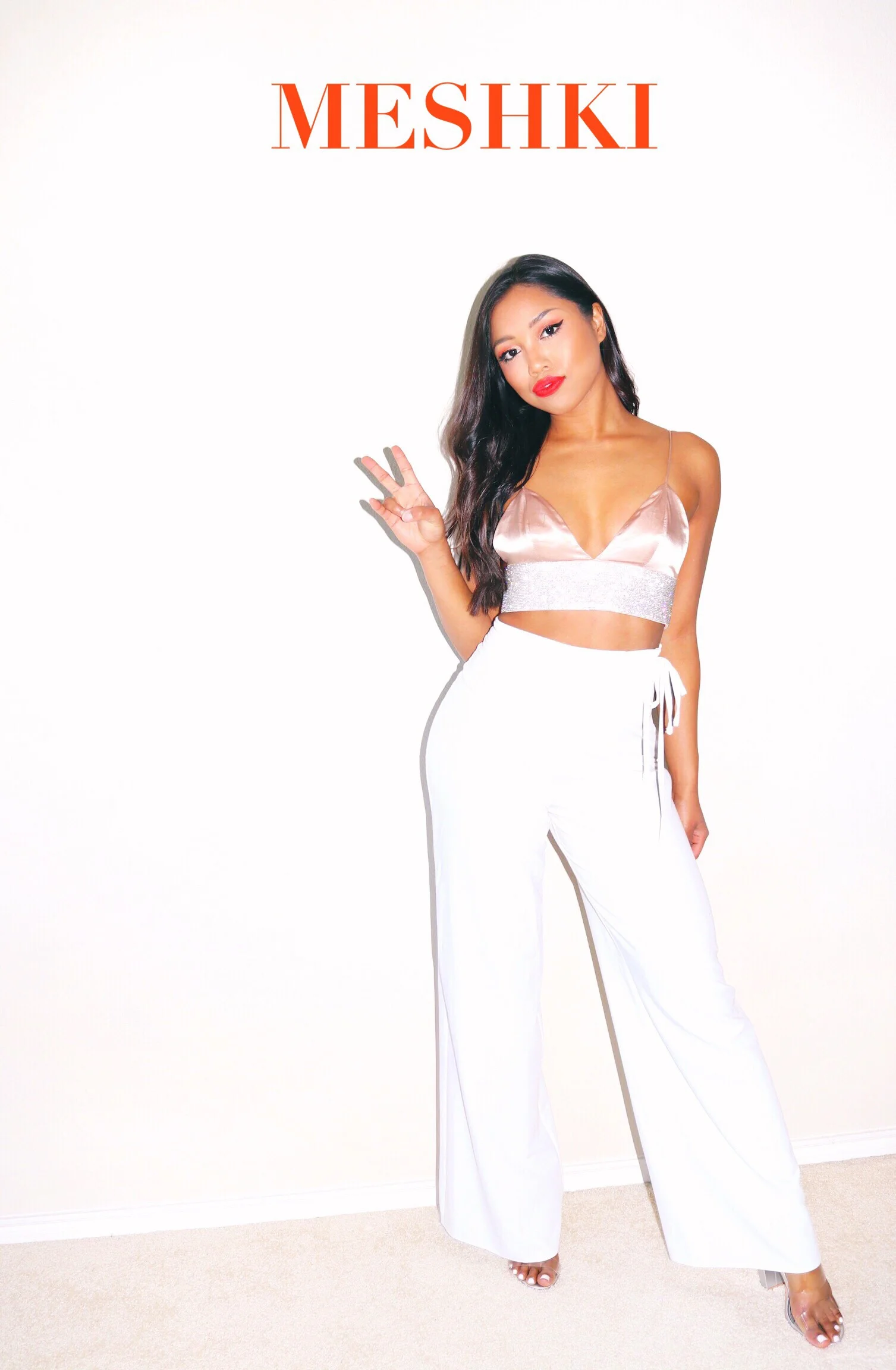 meshki diamonte bralette