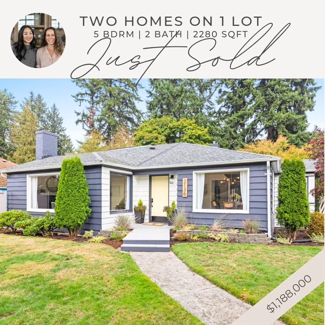 Congrats to Carol and Larry on the sale of this beautiful renovated home with detached MIL. This one was a special sale as it holds many memories dear to Heather, who grew up in the house. She also played a huge part in the design, which helped them 