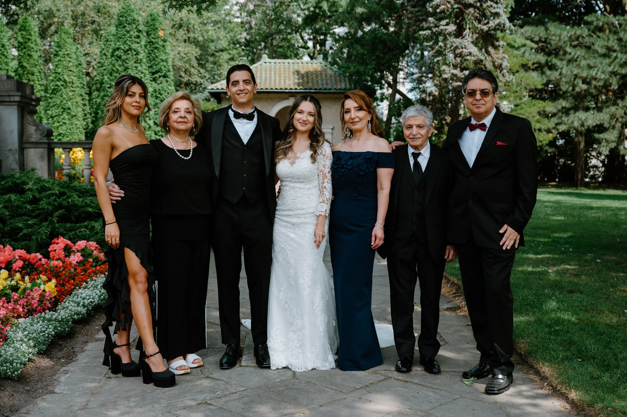 Family formal at a Parkwood Estates wedding