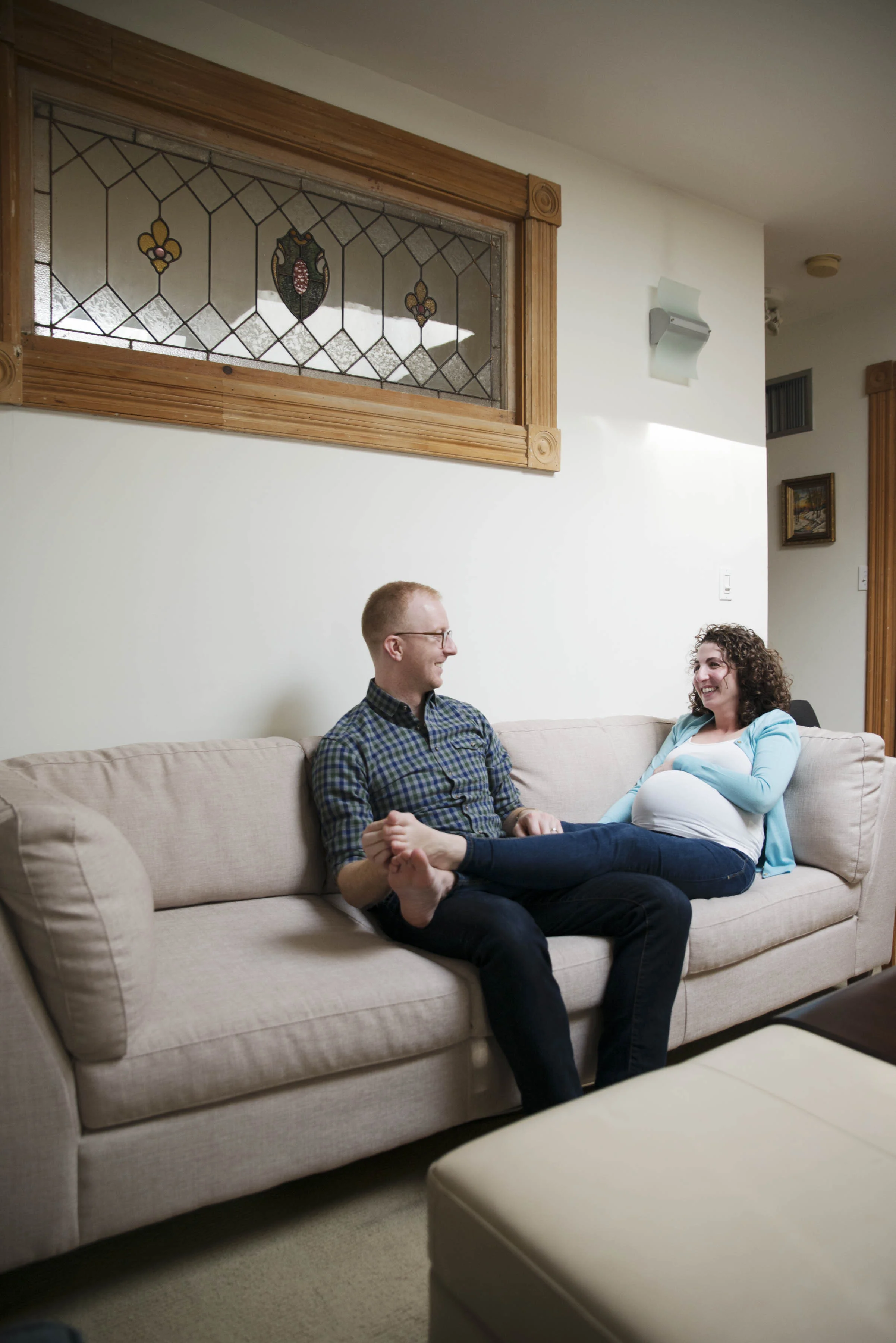 Lauren &amp; Dan’s At Home Maternity Session in Toronto